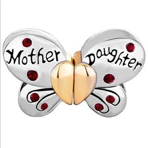 4/$25 Mother Daughter Butterfly Friendship Charm